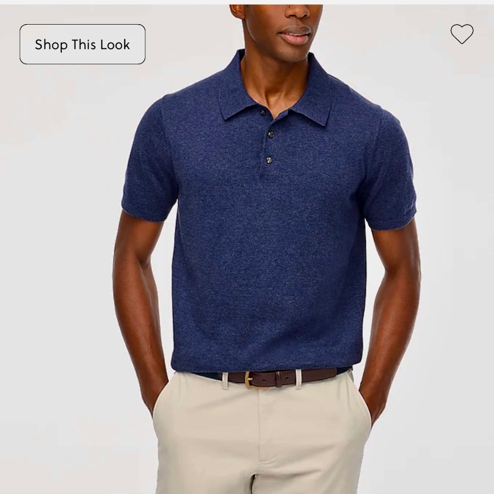 NWT J. Crew Factory Cotton Sweater-Polo - XL